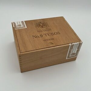 Wood Cigar Box- Avo Uvezian. Slides open!